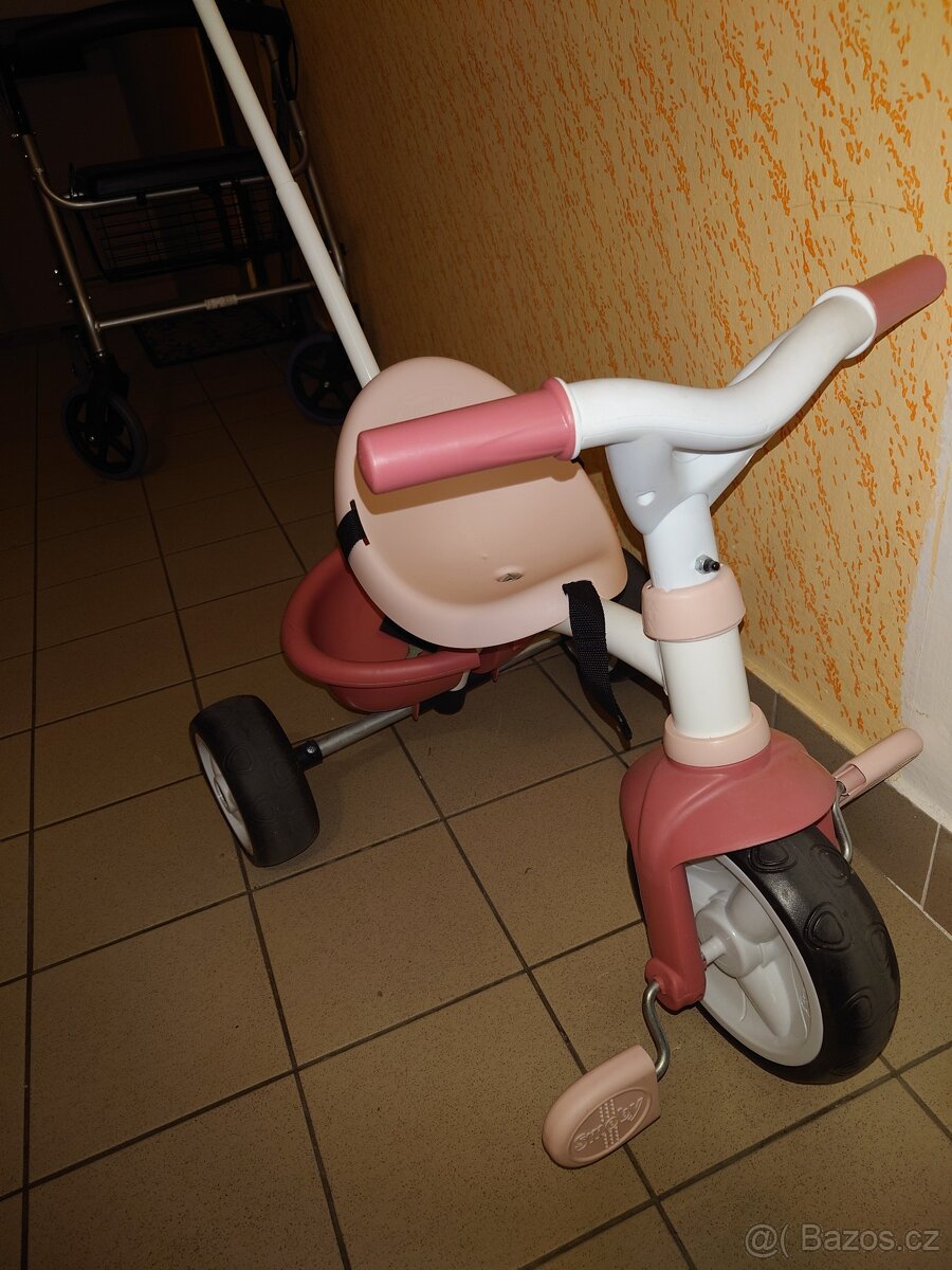 Odrážedlo a tříkolka Smoby Be Move 2v1 růžová - 5