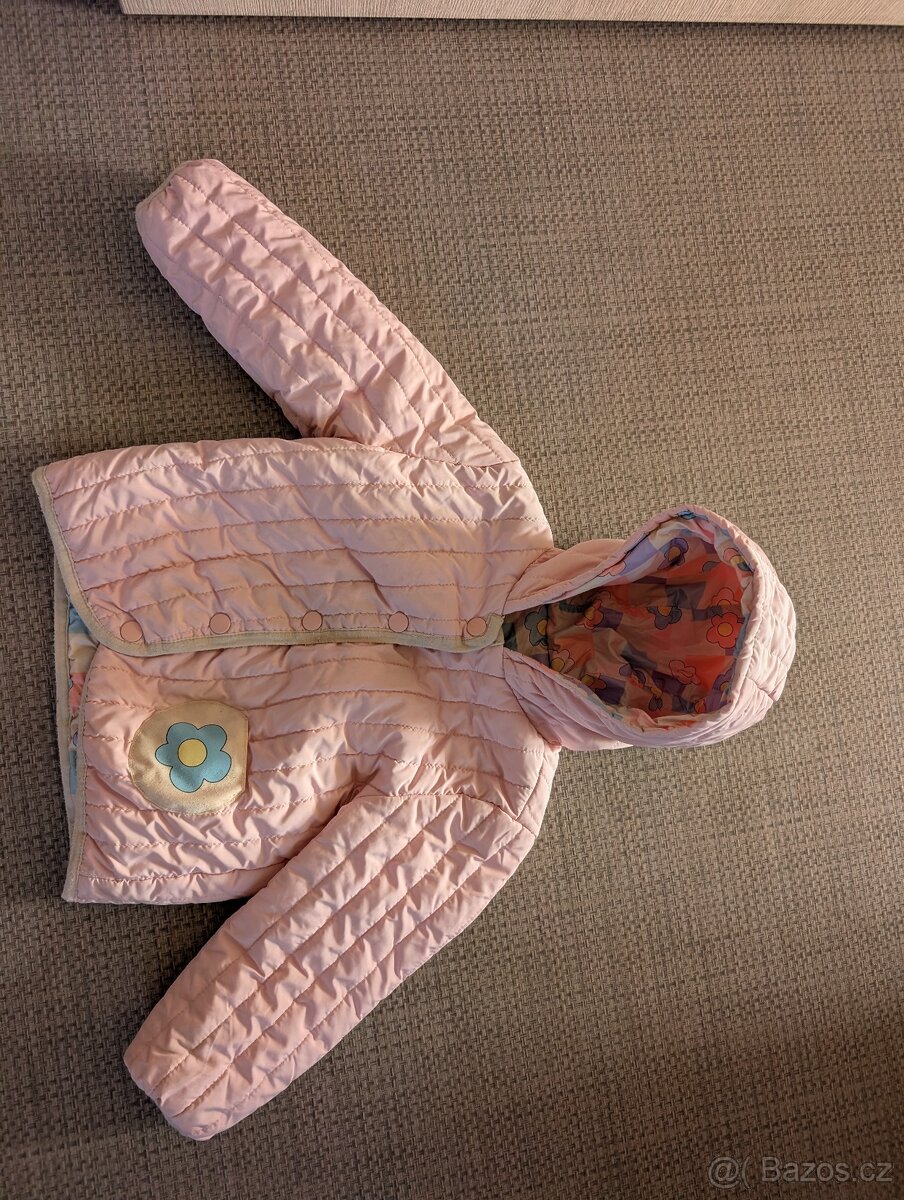 Dětské zimní bundy vel. 92 - 5