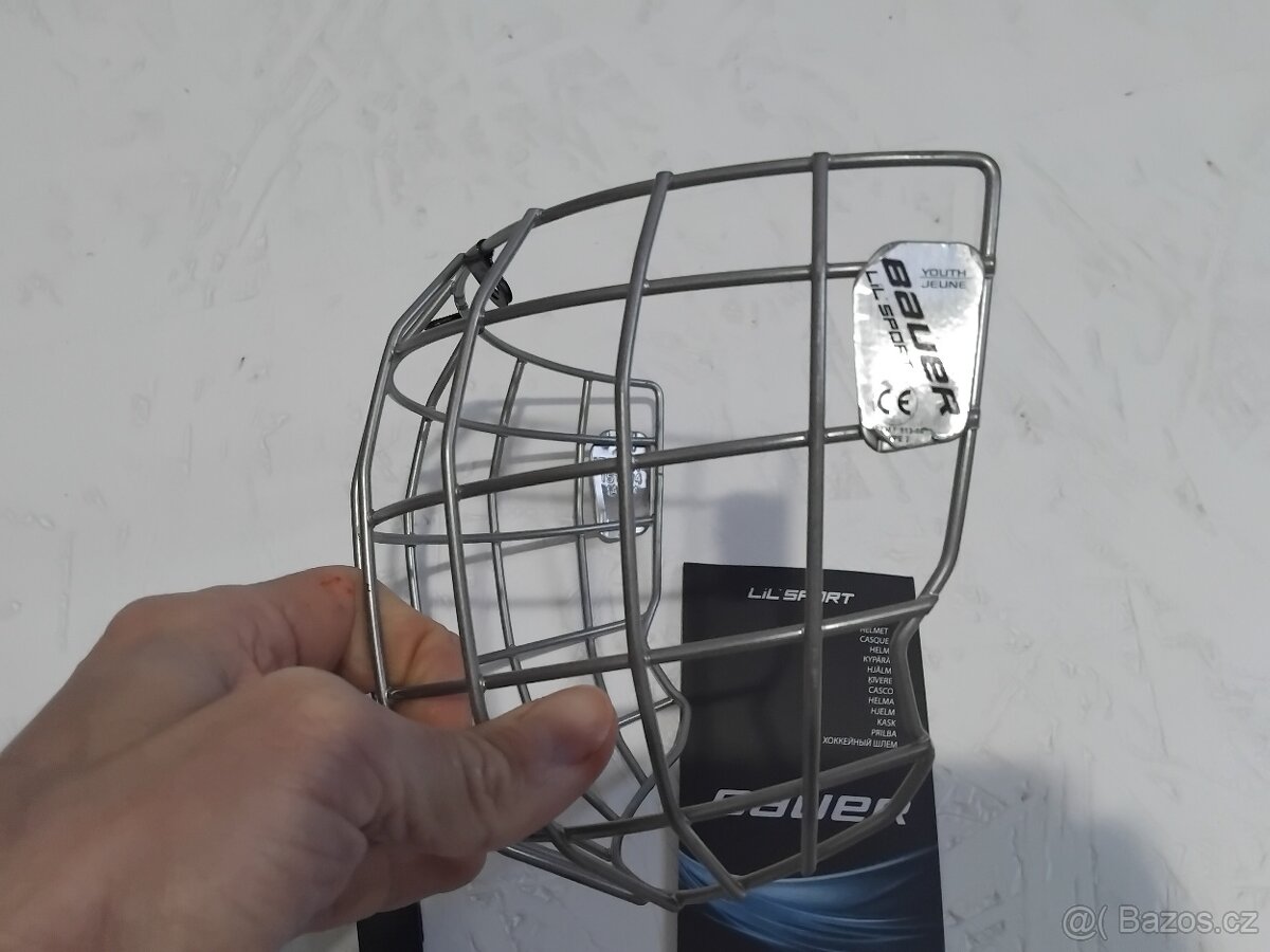 Dětská hokejová helma s mřížkou - Bauer - 5