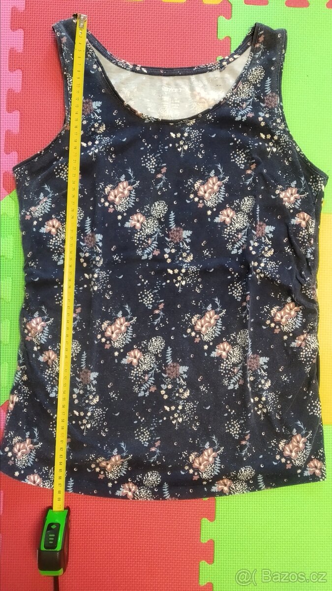 Těhotenské tričko s motýlky, H&M, vel. L - 5