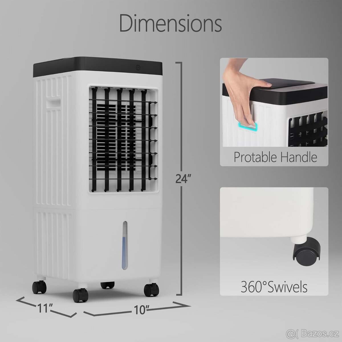 Prodám nový přenosný odpařovací chladič vzduchu - 5