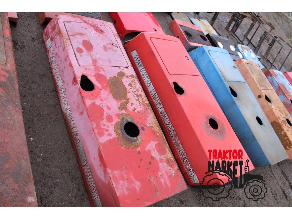 Zetor crystal 8011 kapota mřížky rám maska mezikus - 5