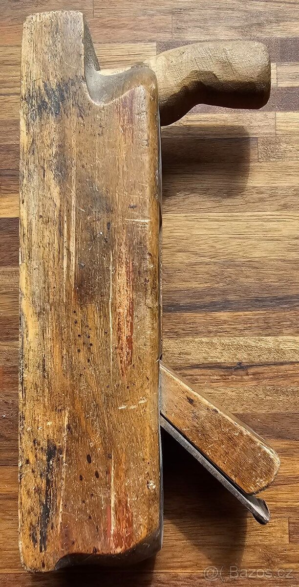 Sada dřevěných hoblíků, nože Goldenberg, 130 let starý - 5