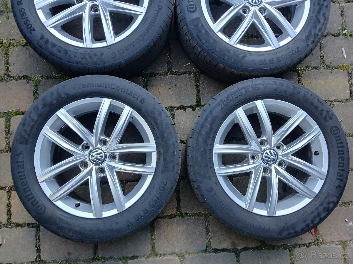 ALU kola,sada, model HITA,originál,205/55 R16,5x112,TOP - 5