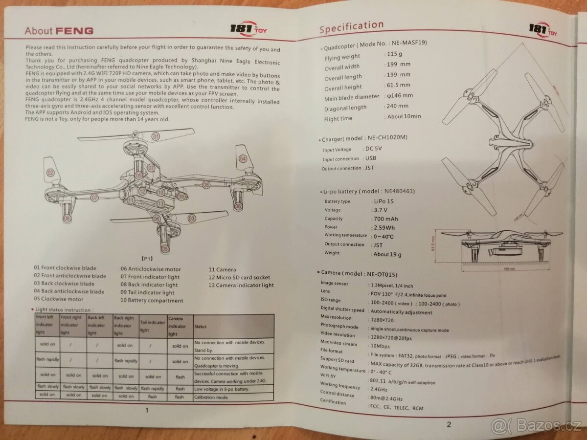 Dron Nine Eagles FENG FPV Quadcopter⭐ - 5