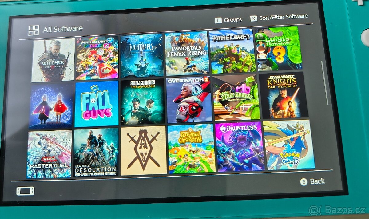 Nintendo switch lite + hry - 5