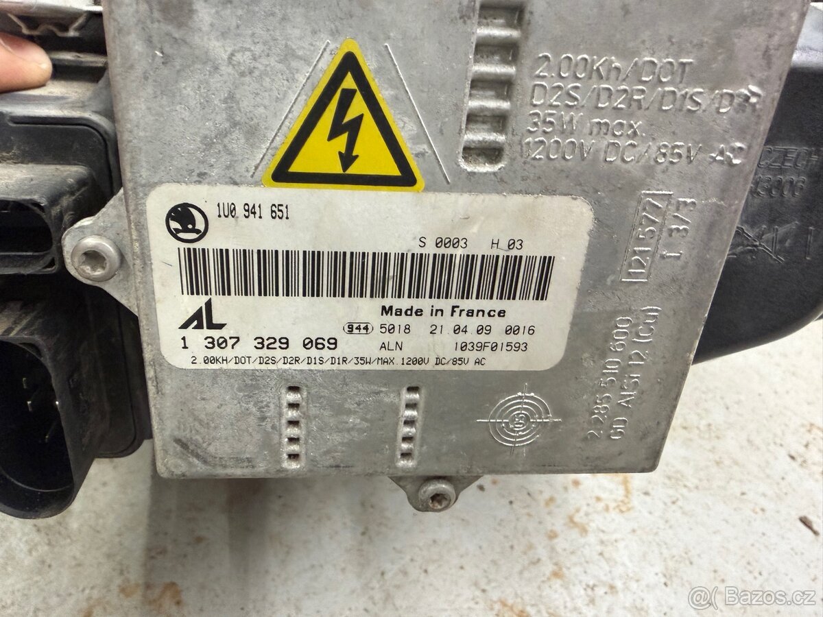 Xenon svetlomet Skoda Octavia 1 - 5