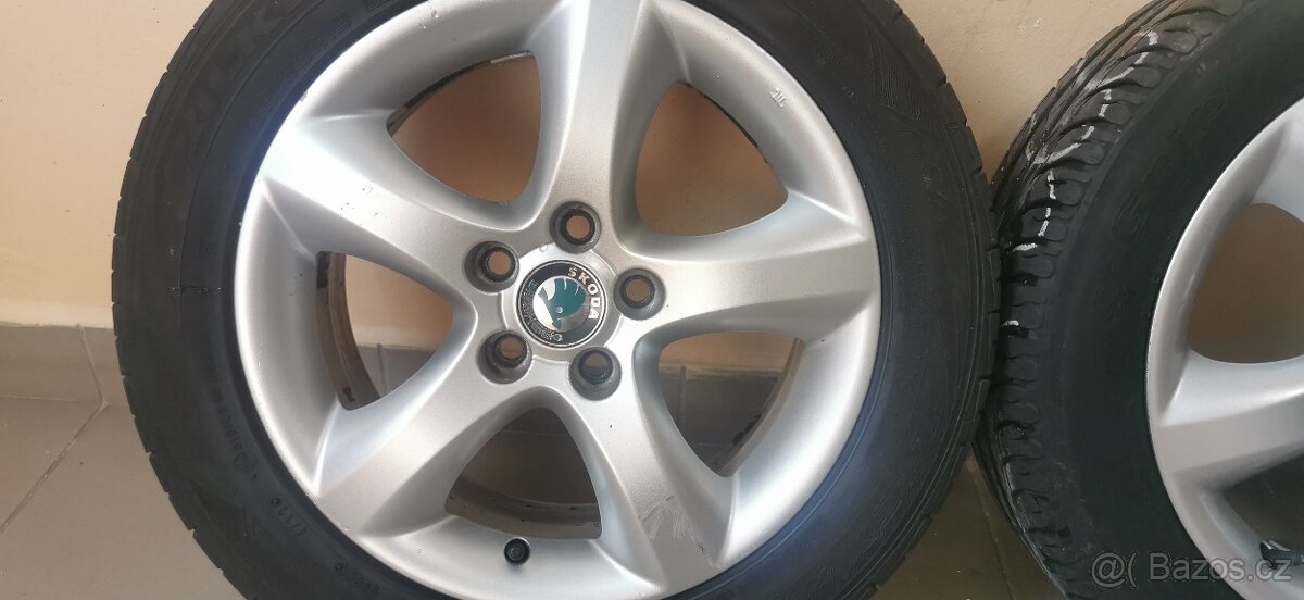 Letní ALU kola 5x100 - 5