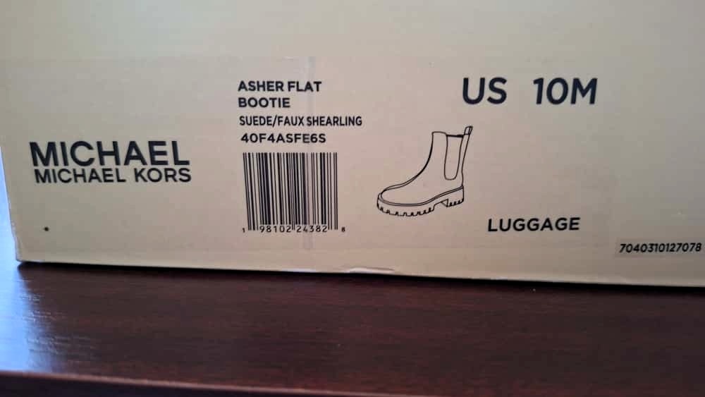 Prodám nové Michael Kors boty ASHER FLAT BOOTIE - 5