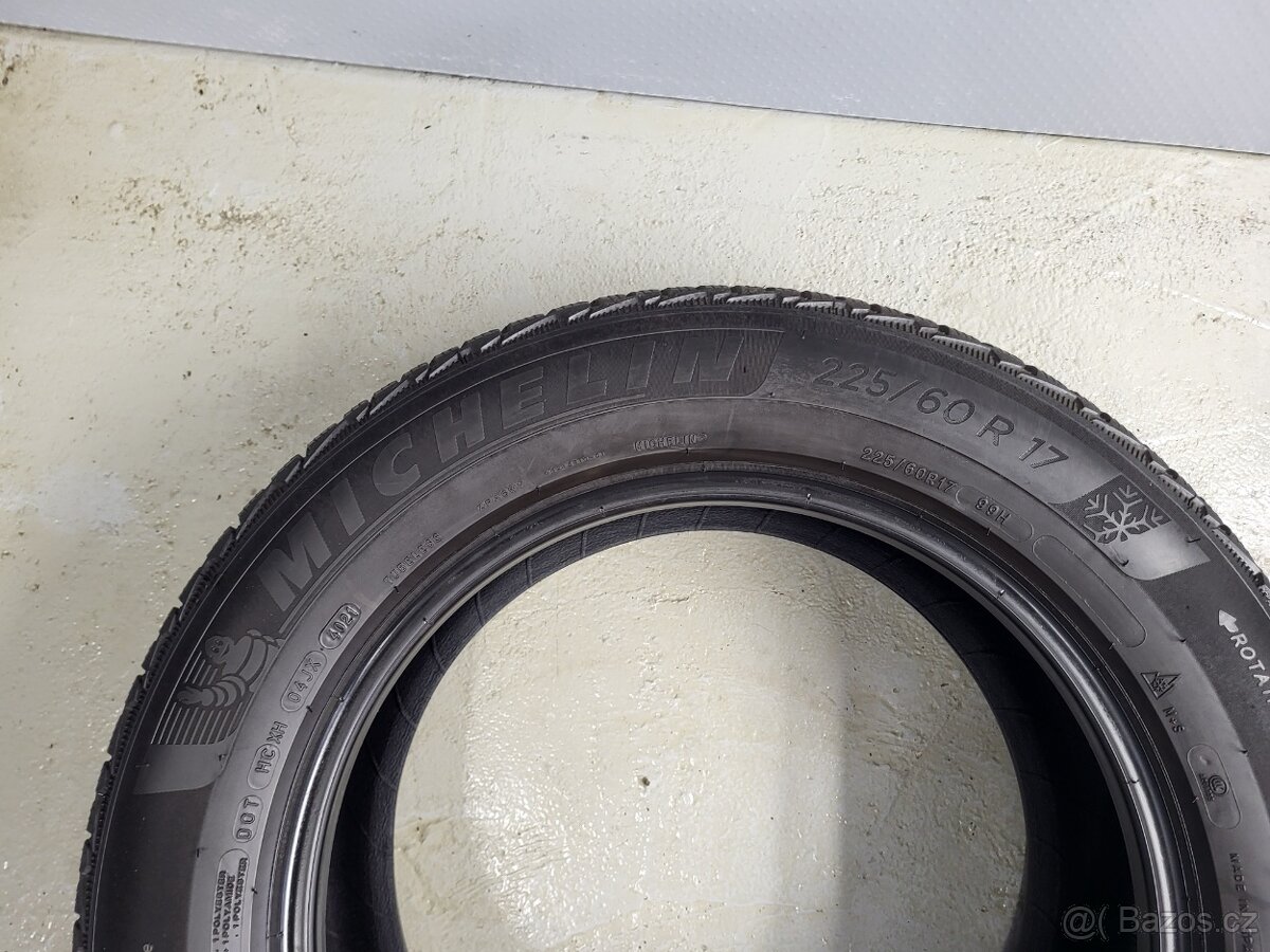 4x 225/60R17 zimní Michelin - 5
