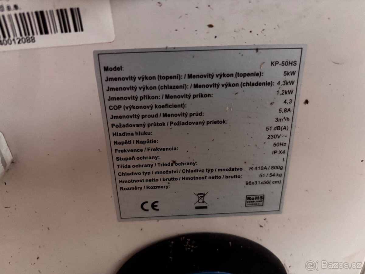 Bazénové tepelné čerpadlo - 5