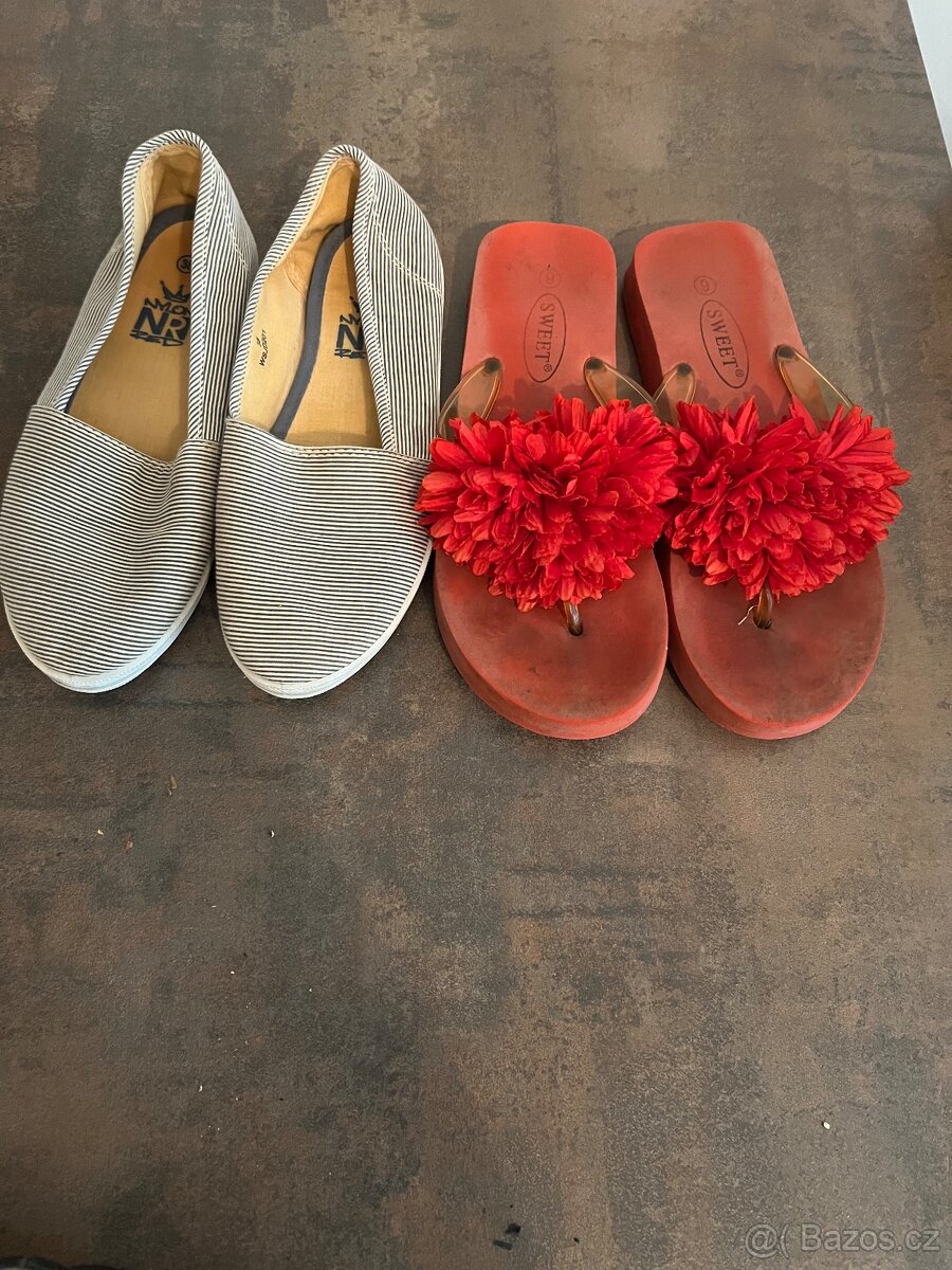 Lodičky na nižším podpatku vel. 39 - 5