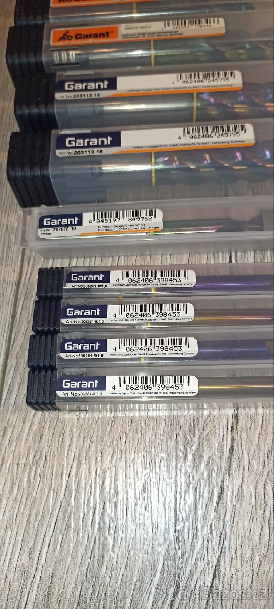 Vysoce kvalitní kovoobráběcí nástroje Garant - nepoužité - 5