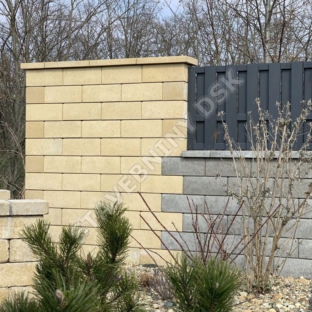 Tvárnice - betonový plot/zídka RIVAGO - 5