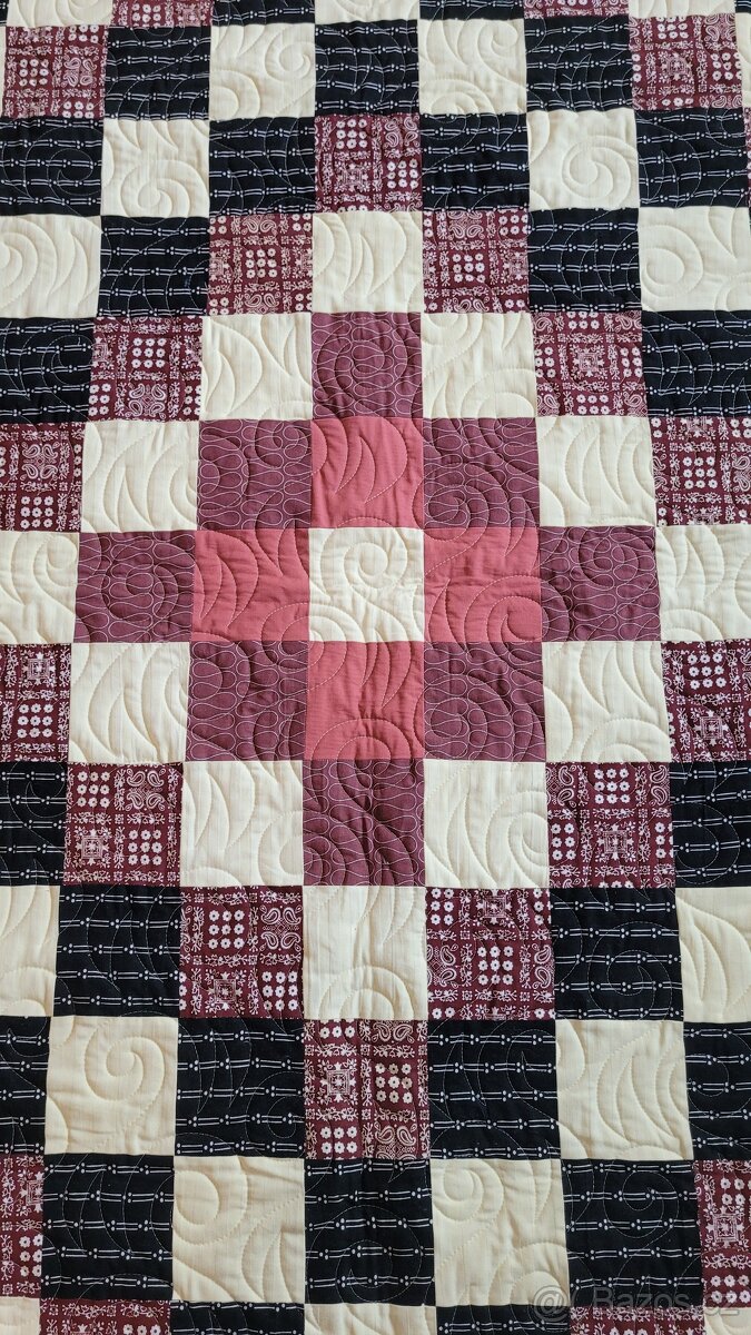 Prodám patchworkovou deku - 5