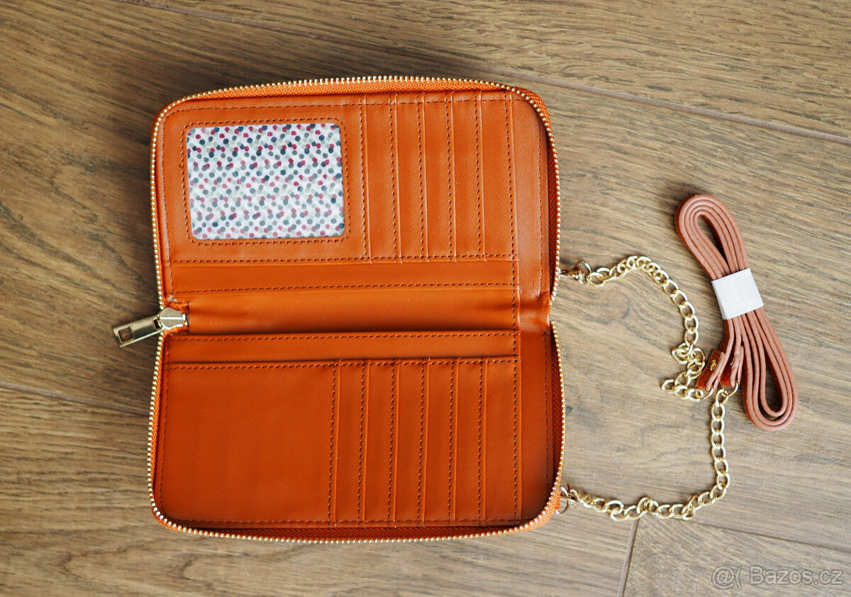 NOVÝ set šátku a peněženky v podzimních barvách - 5