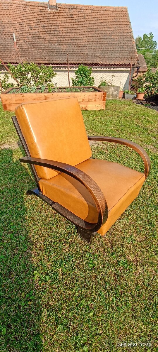 Křeslo Artdeco velice pekné - 5