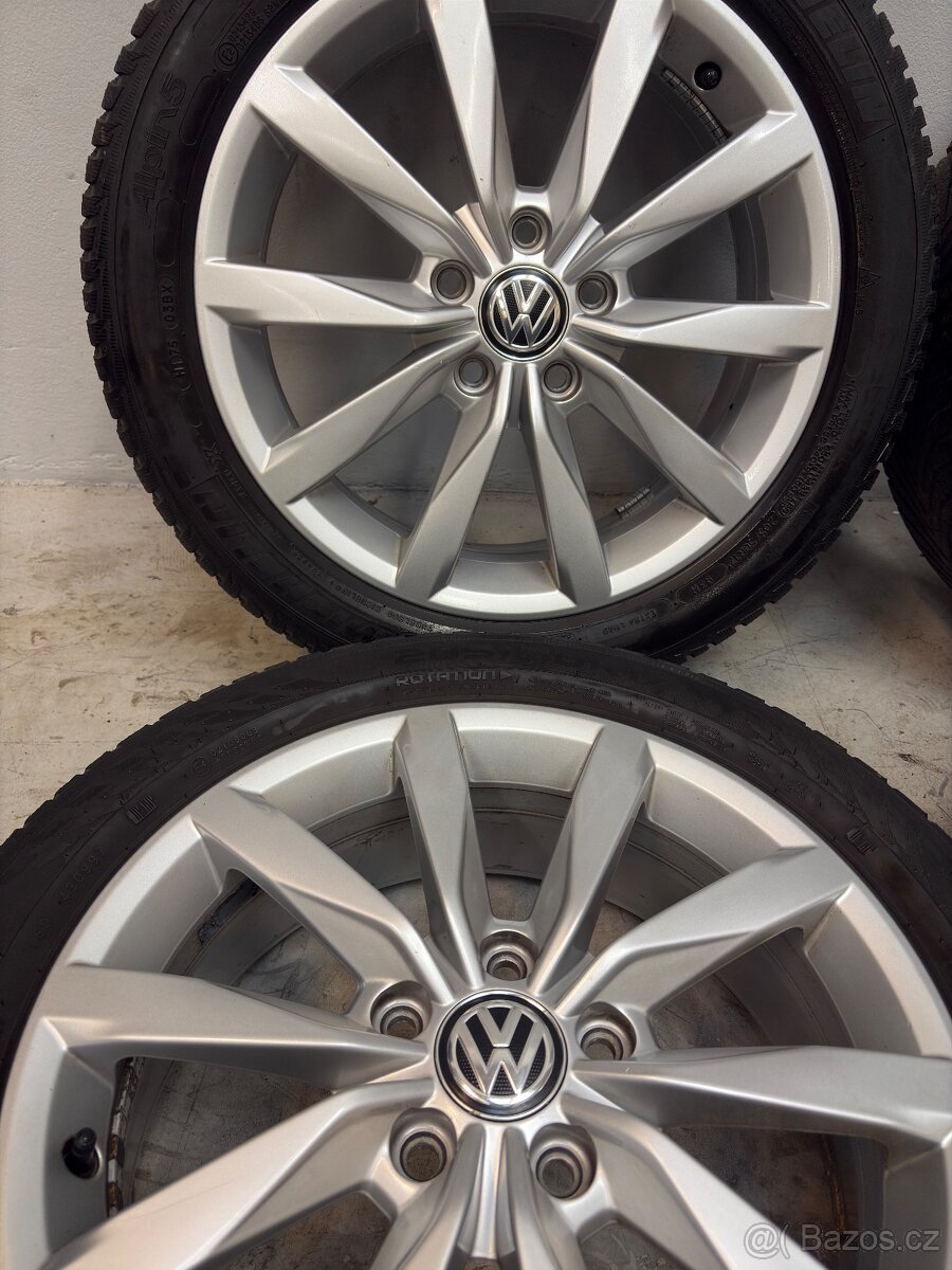 Alu Kola Vw Golf 7 -Caddy 205/50/17 Originál Vw - 5
