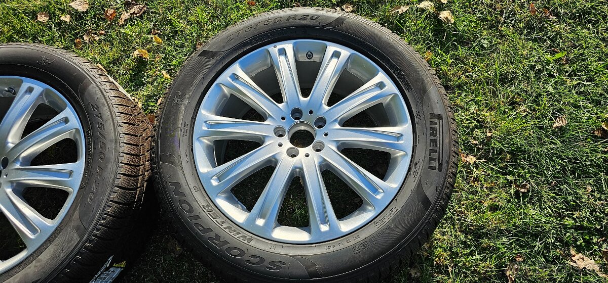 Nová kola Mercedes GLE / ML 20" s pneu -sleva 57% - 5