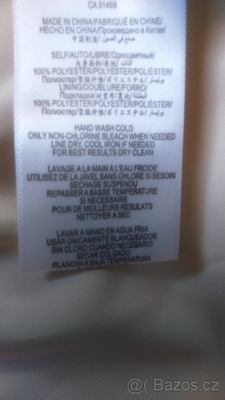 Společenské šaty, vel. 4 - 5