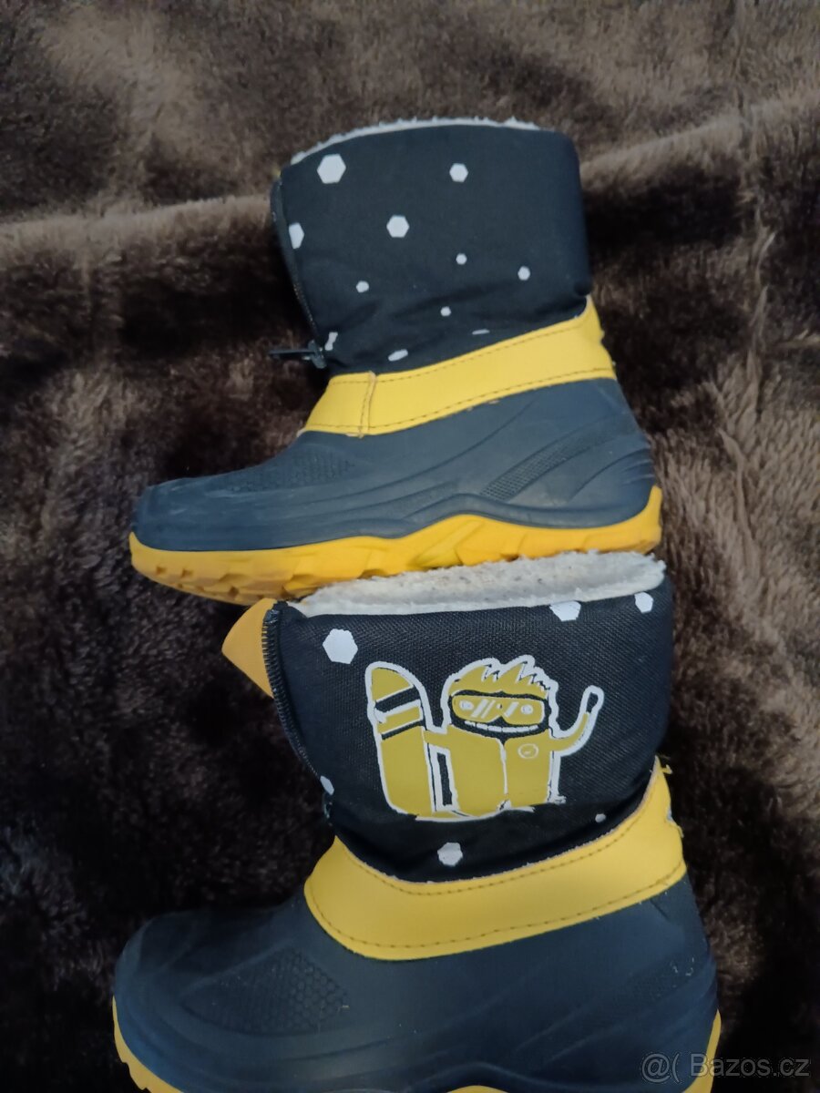 Dětská obuv 28 do haly, vel.28 a 29 ZIMNÍ - 5