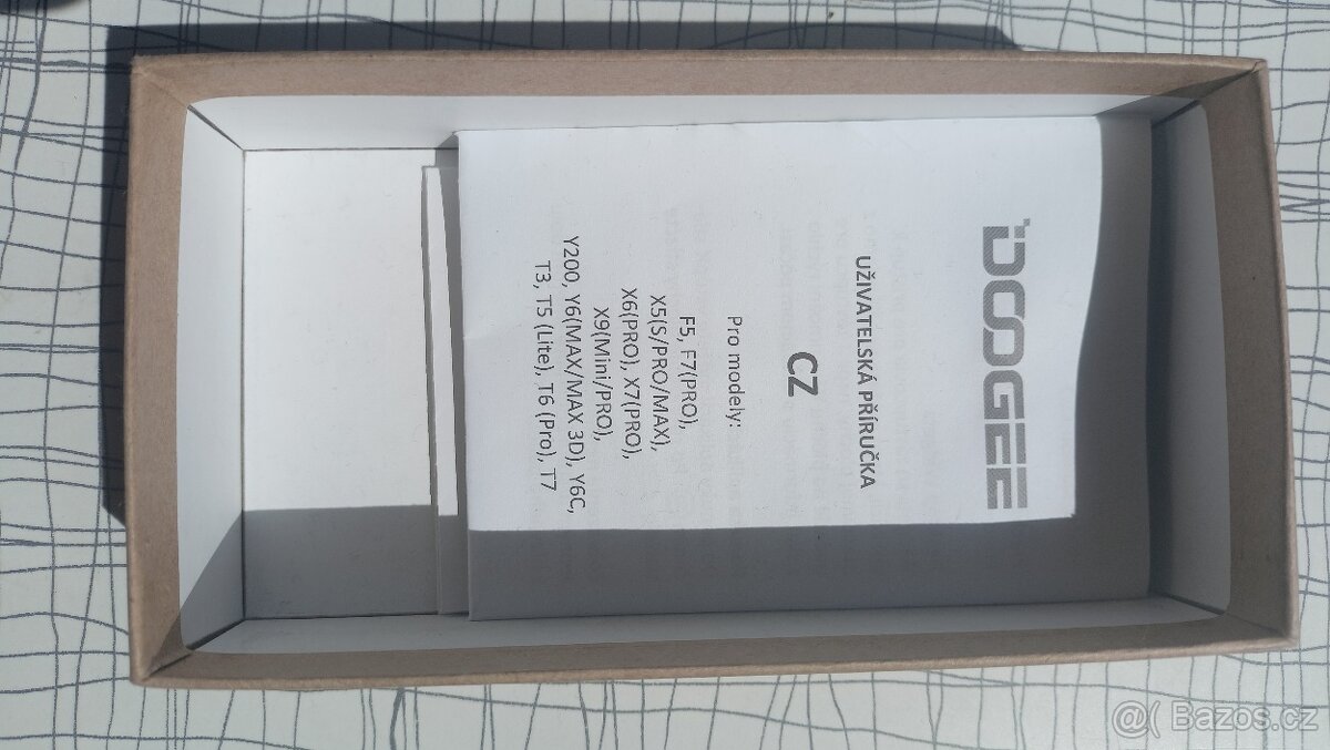 nová baterie pro Doogee X5 MAX 4000mAh - 5