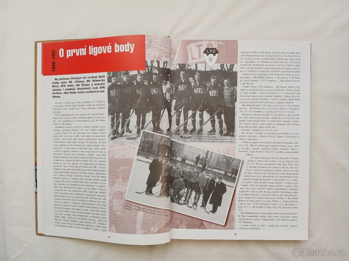 HISTORIE PARDUBICKÉHO HOKEJE1923 - 2004 - 5