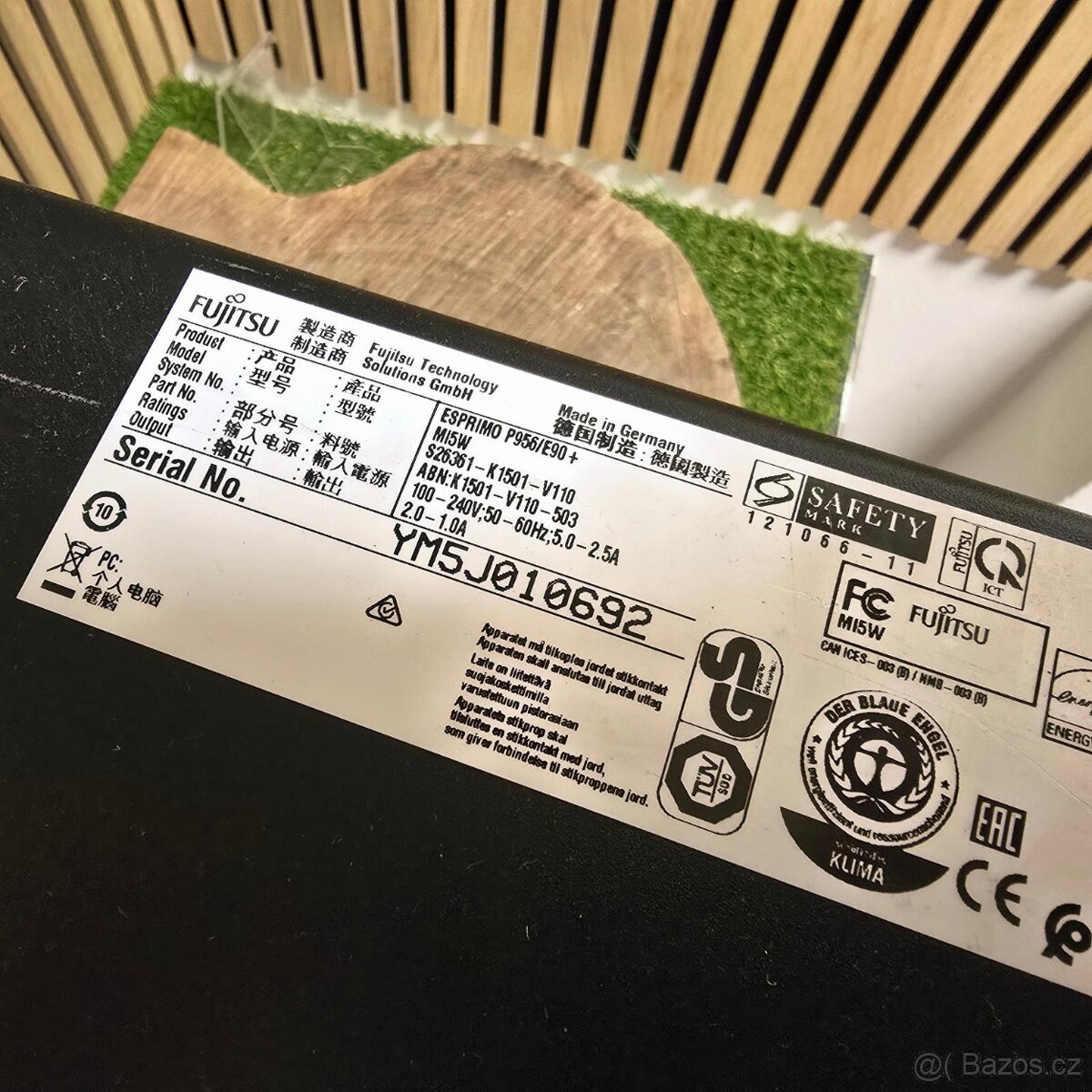 Fujitsu Esprimo P956/E90+ - i7-6700/BEZ RAM A SSD STAV: A - 5