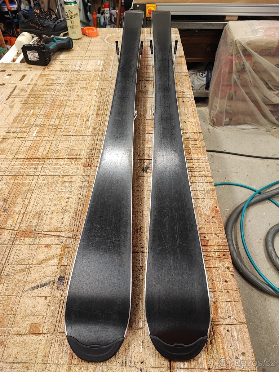 Dětské lyže Atomic 140cm + hole Komperdell 100cm - 5