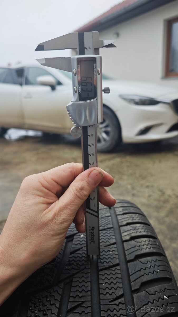 Alu Lexus Is250 (17x8JJ ET45) + zimní pneu Matador - 5