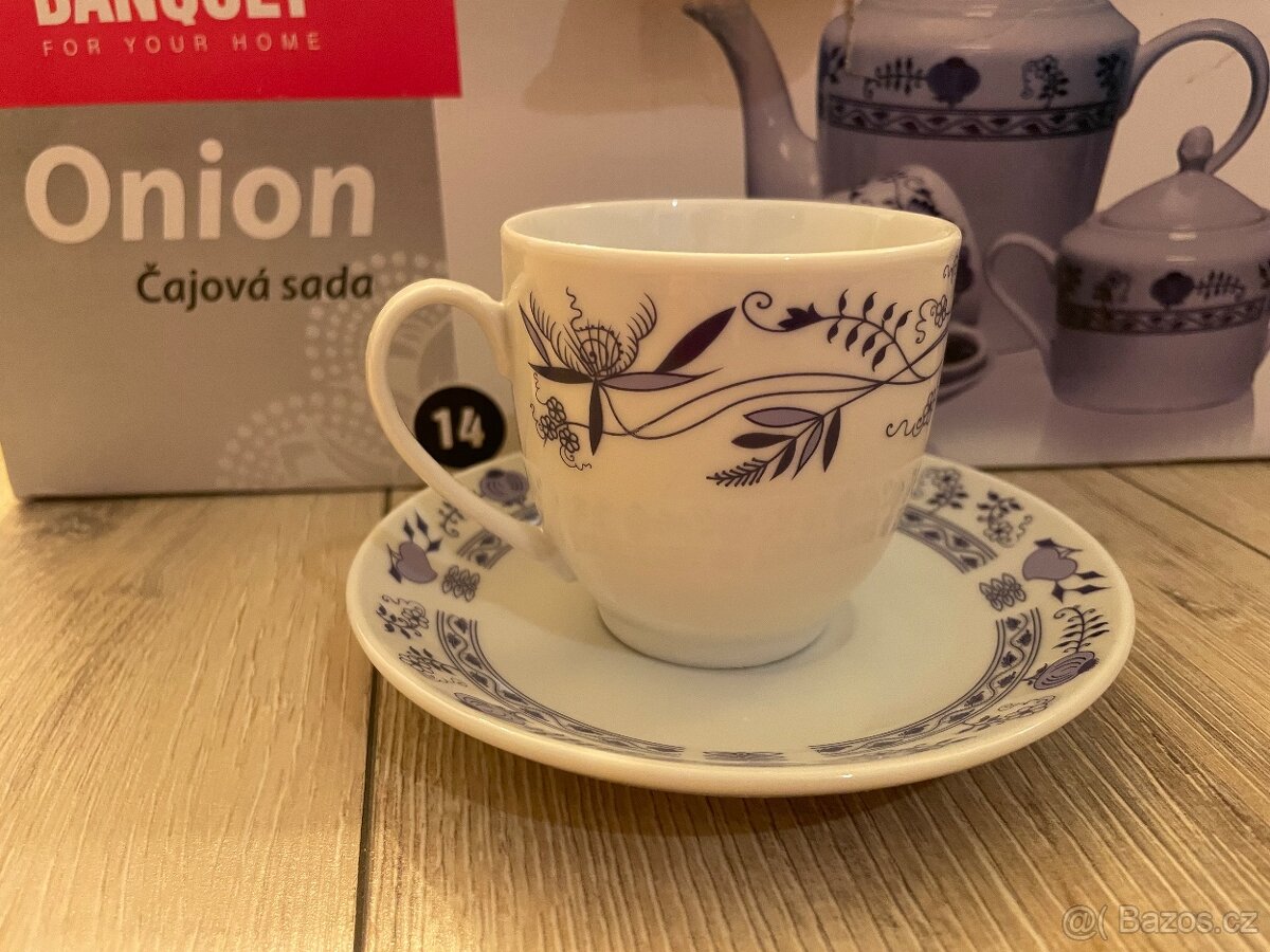 Čajová sada cibulák Banquet - 5