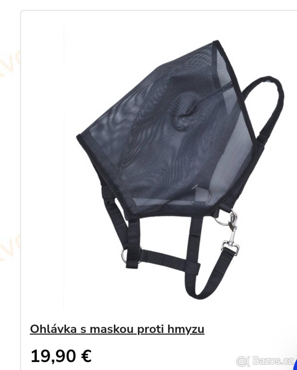 Ohlavka s maskou proti hmyzu - 5