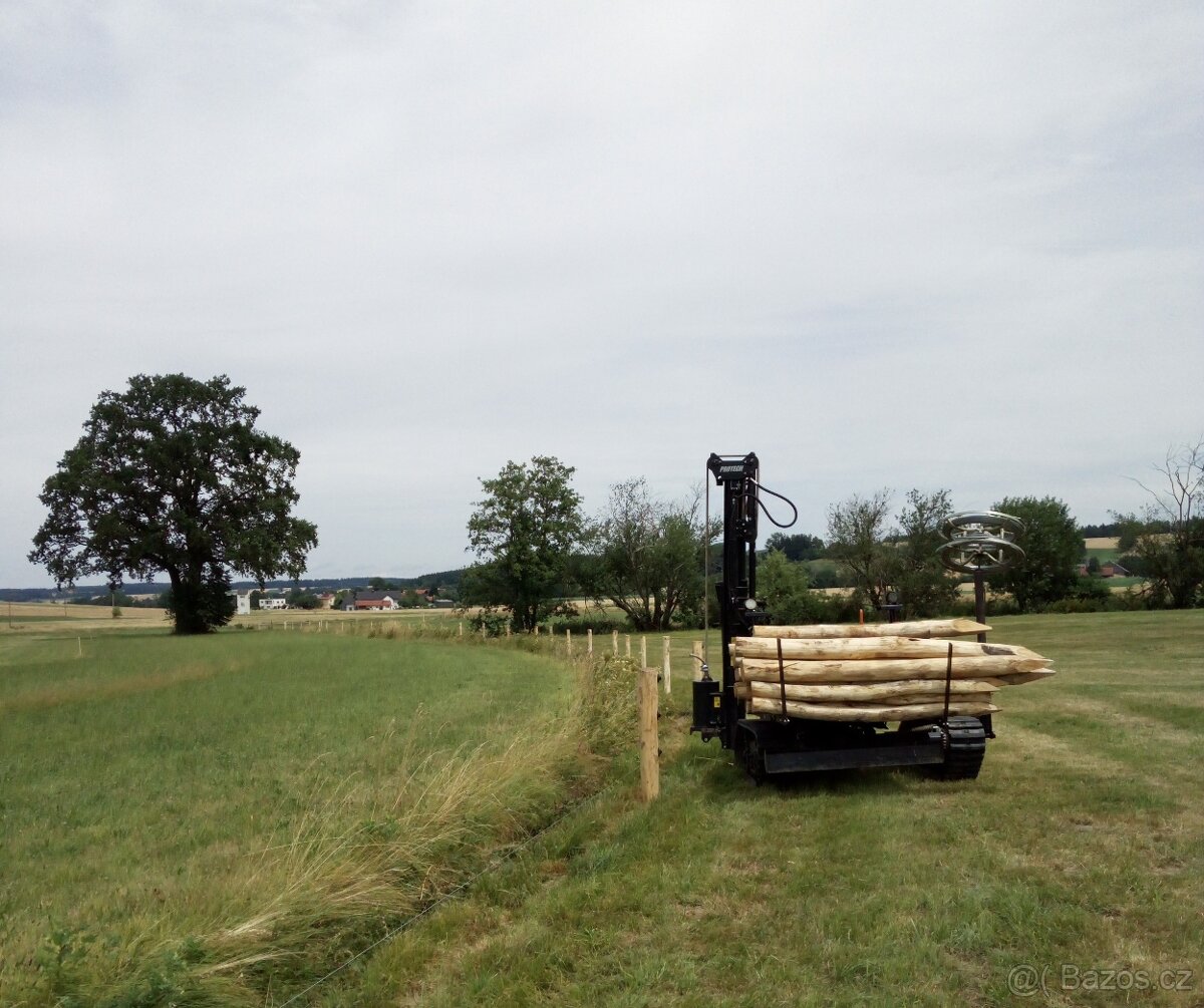 Akátové kůly, sloupky - 5