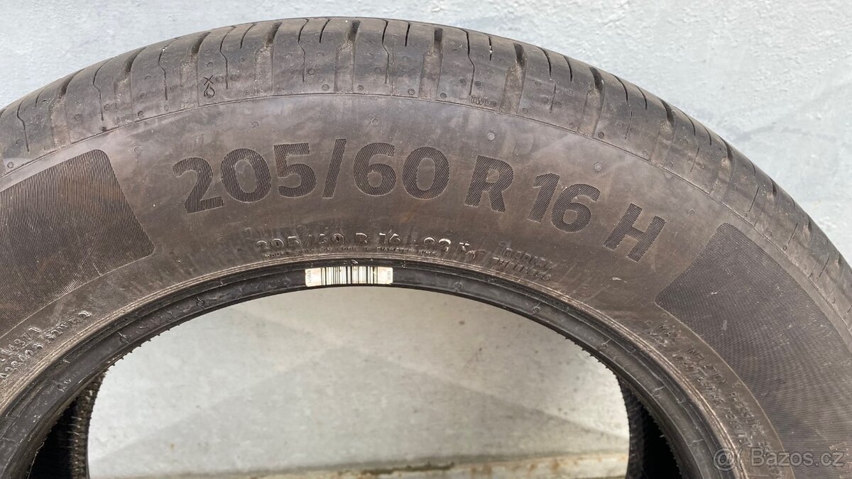 Continental, EcoContact 6, 205/60/16 H - 5