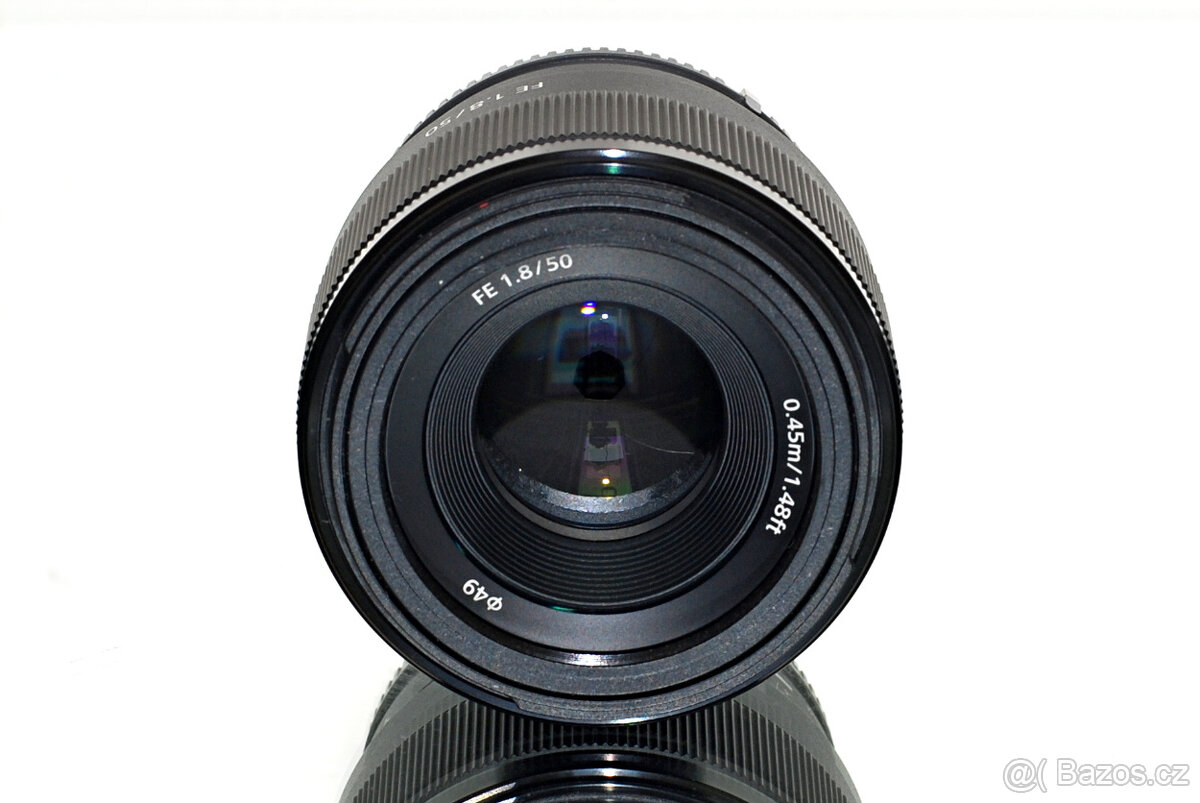 Sony FE 50mm f/1,8 + UV filtr NEPOUŽÍVANÝ - 5