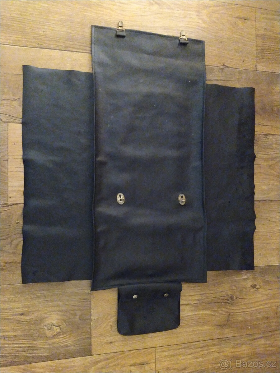 Prodám retro koženou rolovací brašnu na nářadí - 5