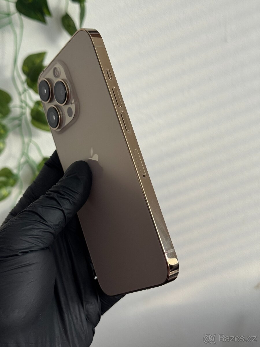 iPhone 13 Pro 256GB zlatý - 100% baterie - 5
