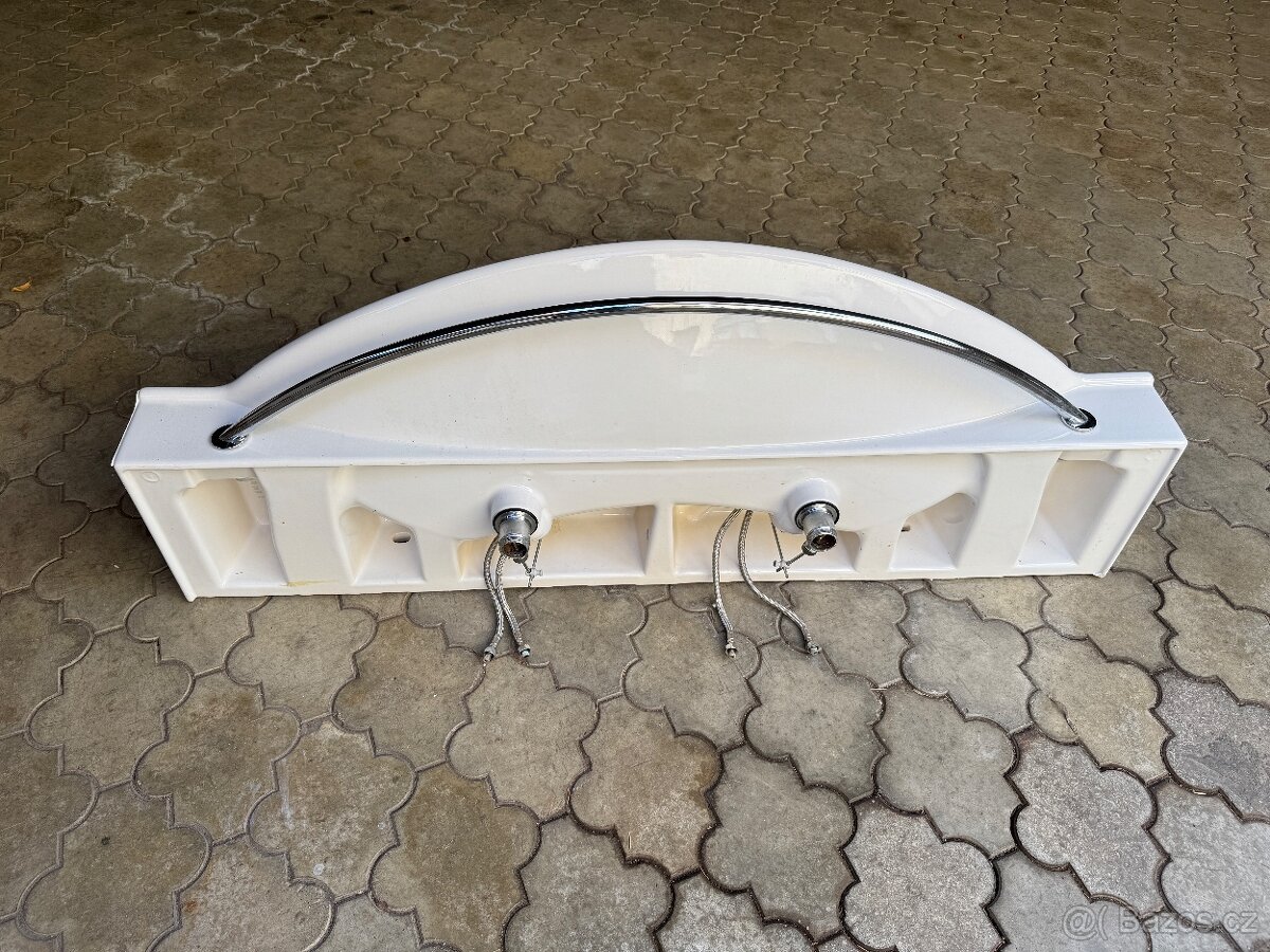 Umyvadlo LAUFEN dvojumyvadlo s bateriemi Hansgrohe - 5