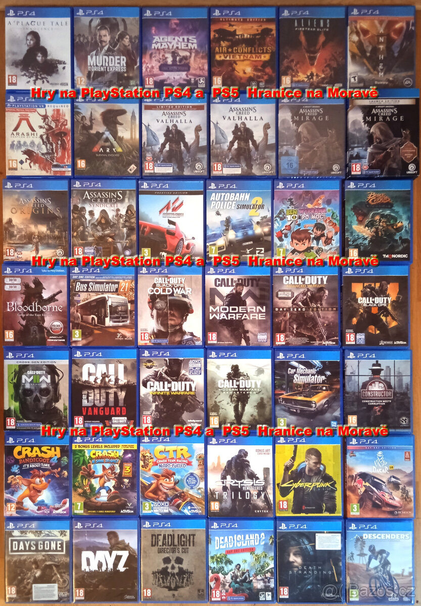Hry na Playstation PS4 a PS5 - 2.část - 5