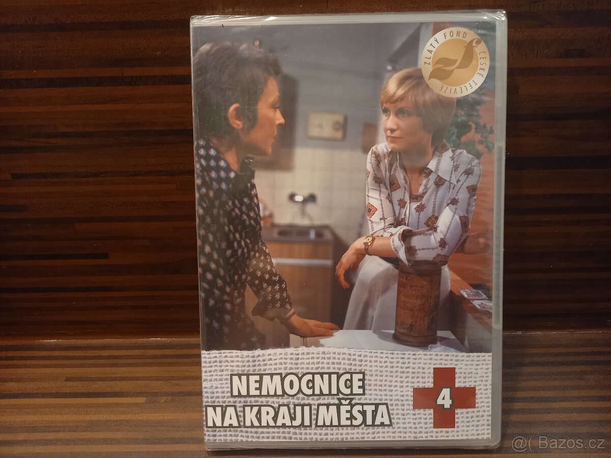 4DVD Nemocnice na kraji města 3,4,6,7 díl z kolekce, nové - 5