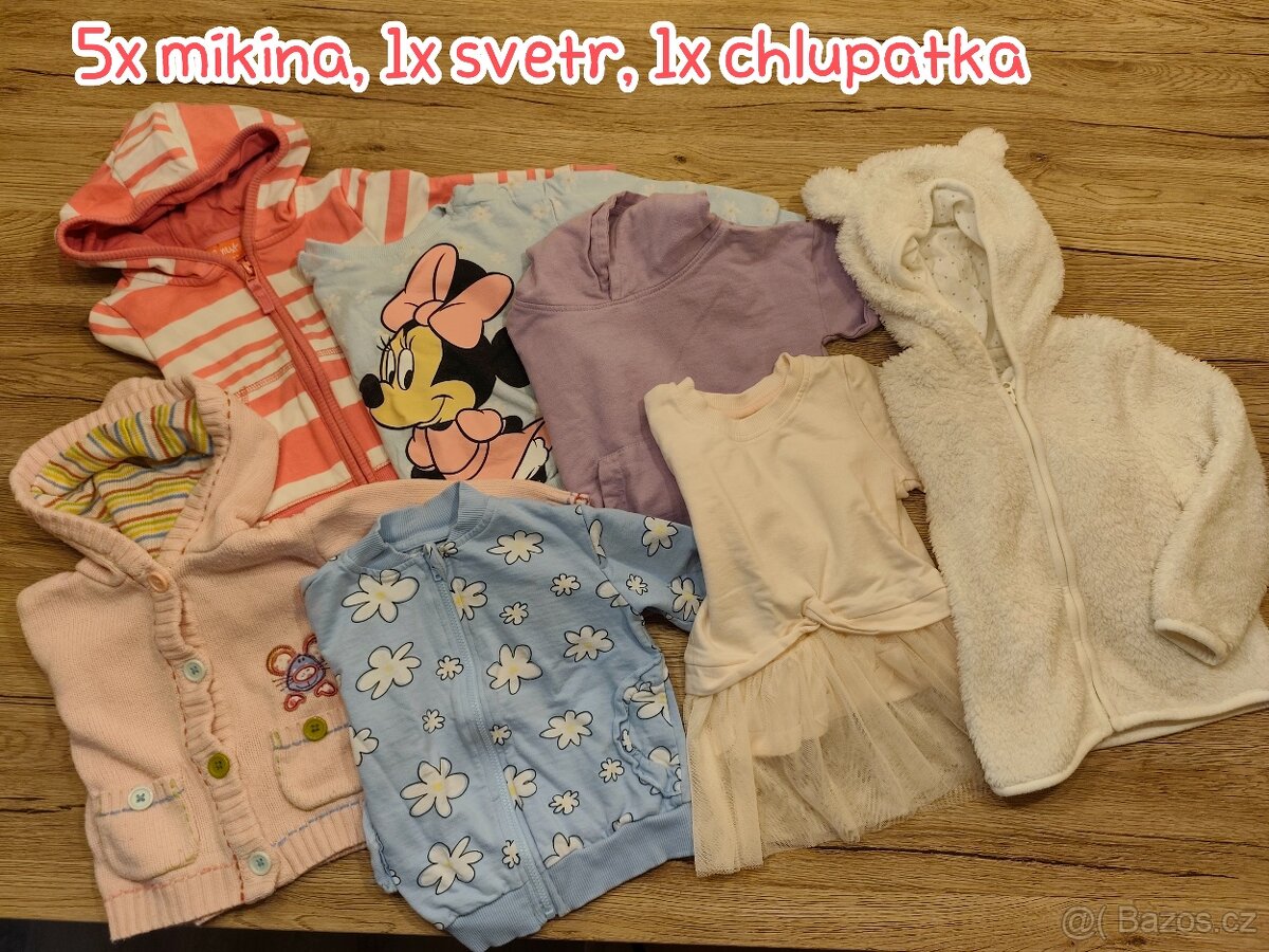 Velký balík oblečení pro holčičku 86 - 5