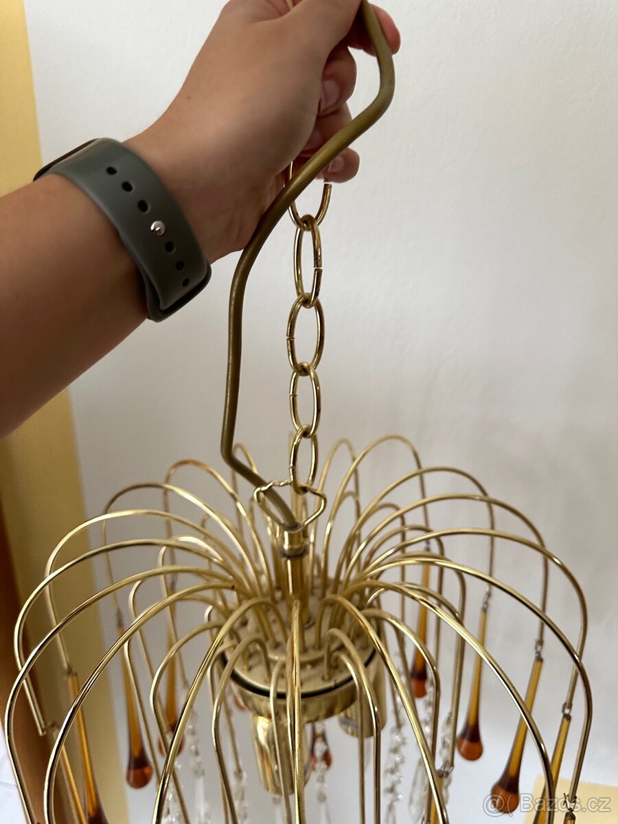 Křištálový lustr Murano - 5