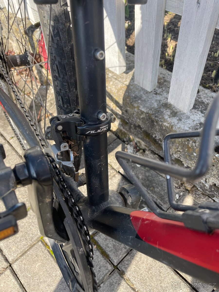 Trekové kolo Apache Matto + cyklosedačka Hamax - 5