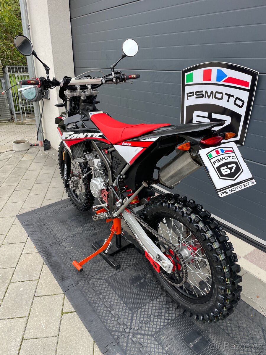 Fantic 125 Enduro tok 2017  9596 km