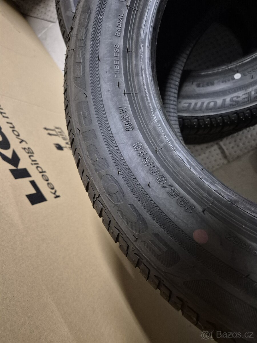 142. Letní pneumatiky Bridgestone 195/60/15 - 5