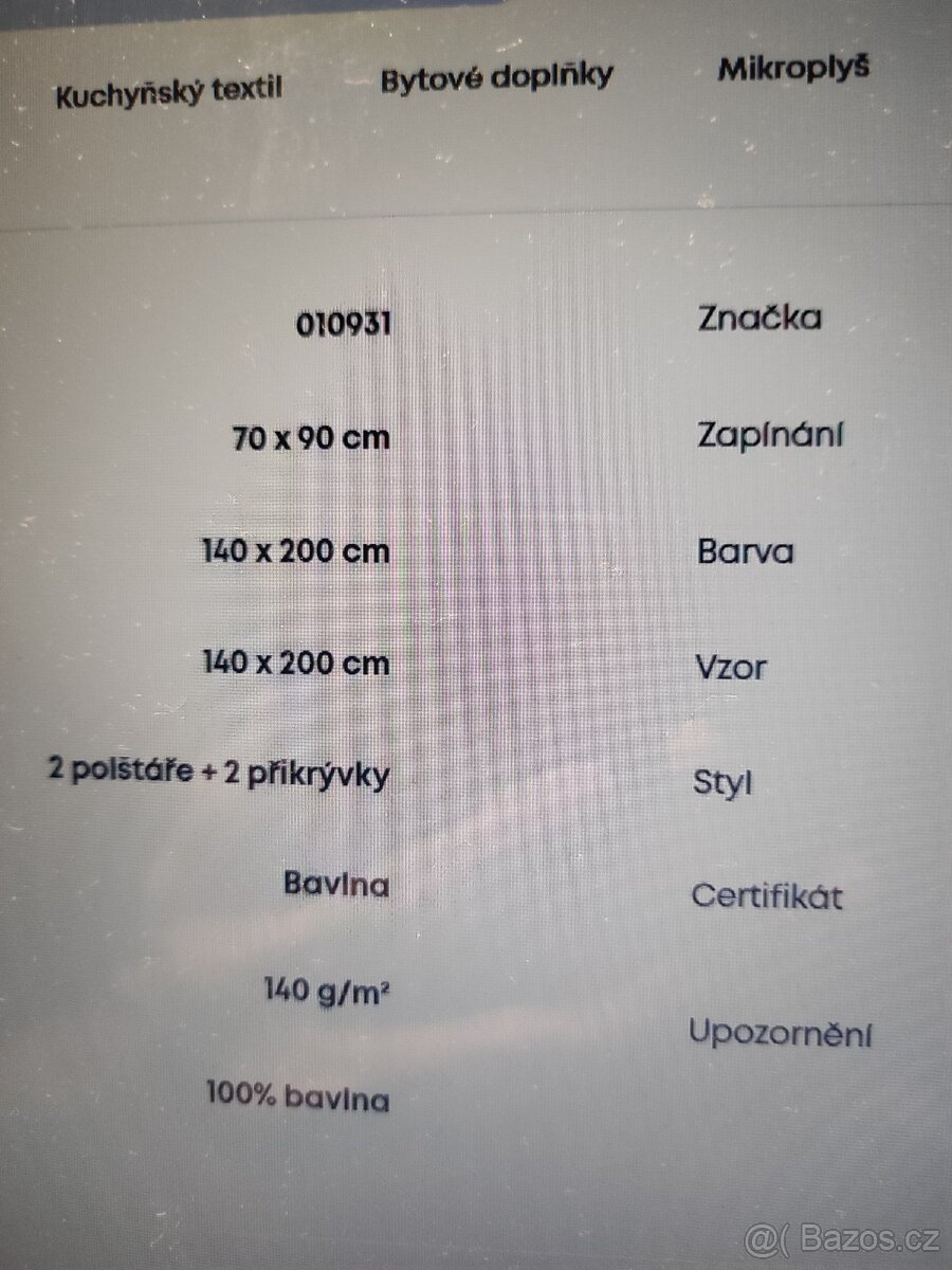 Bavlněné povlečení Ekinoks šedá - 5