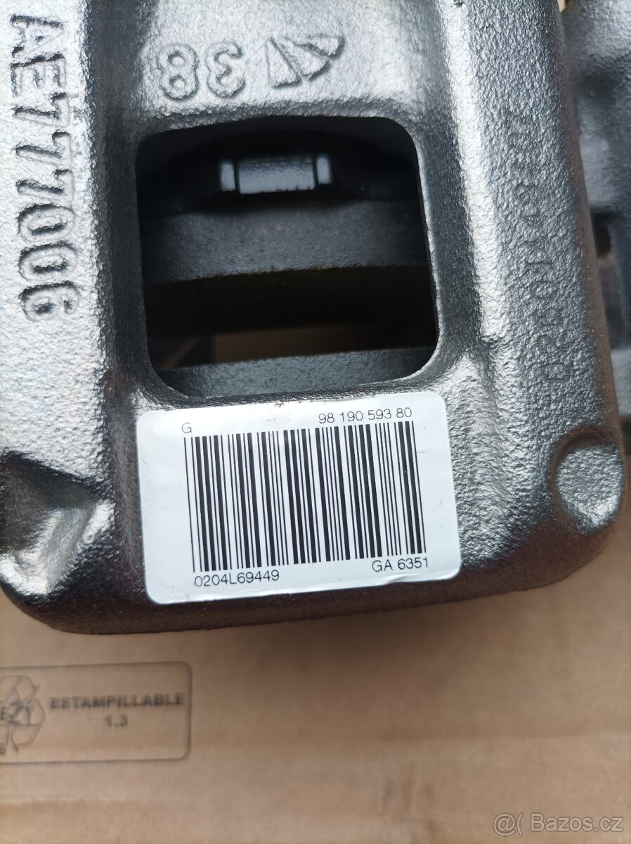 Nové zadní brzdové třmeny Peugeot/Citroen s motorkem - 5