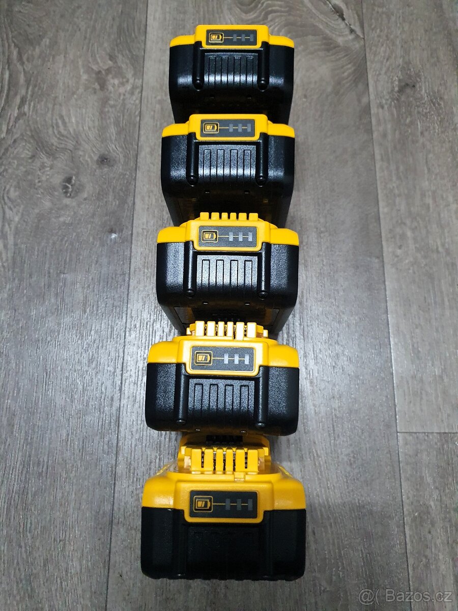 DEWALT DCB184 XR 18V 5,0Ah Li-Ion ORIGINÁLNÍ BATERIE NOVÉ - 5