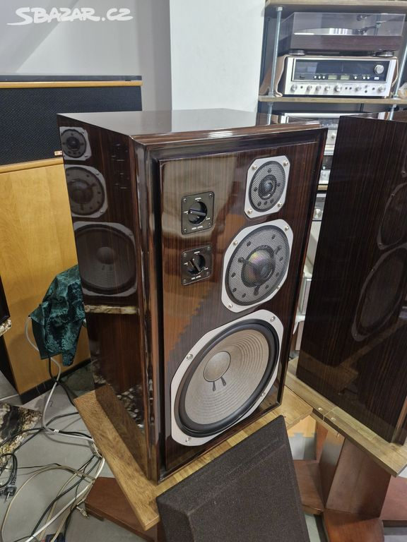 reproduktory Yamaha NS-1000- eben makasar- šelak - 5