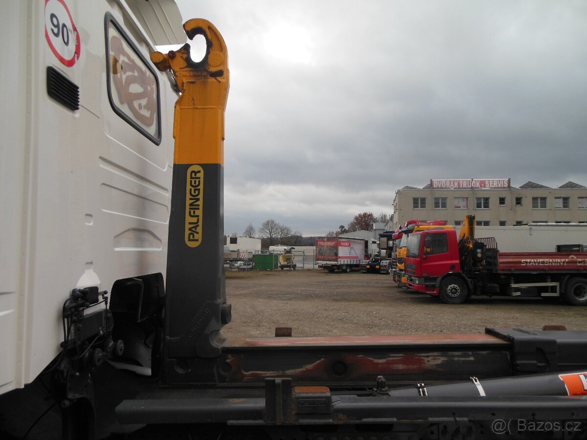 Scania R450, 6x4, Hákový nosič kontejnerů, Palfinger - 5